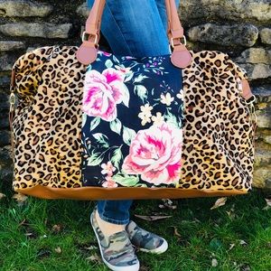 Cheetah Weekender Tote Bag